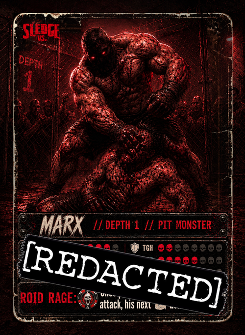 BARE-KNUCKLE BLOOD — 1 x BLOOD PACK