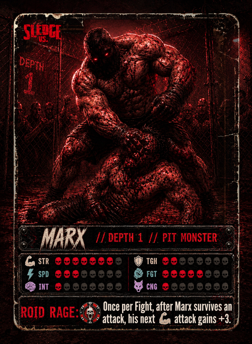 BARE-KNUCKLE BLOOD — 1 x BLOOD PACK