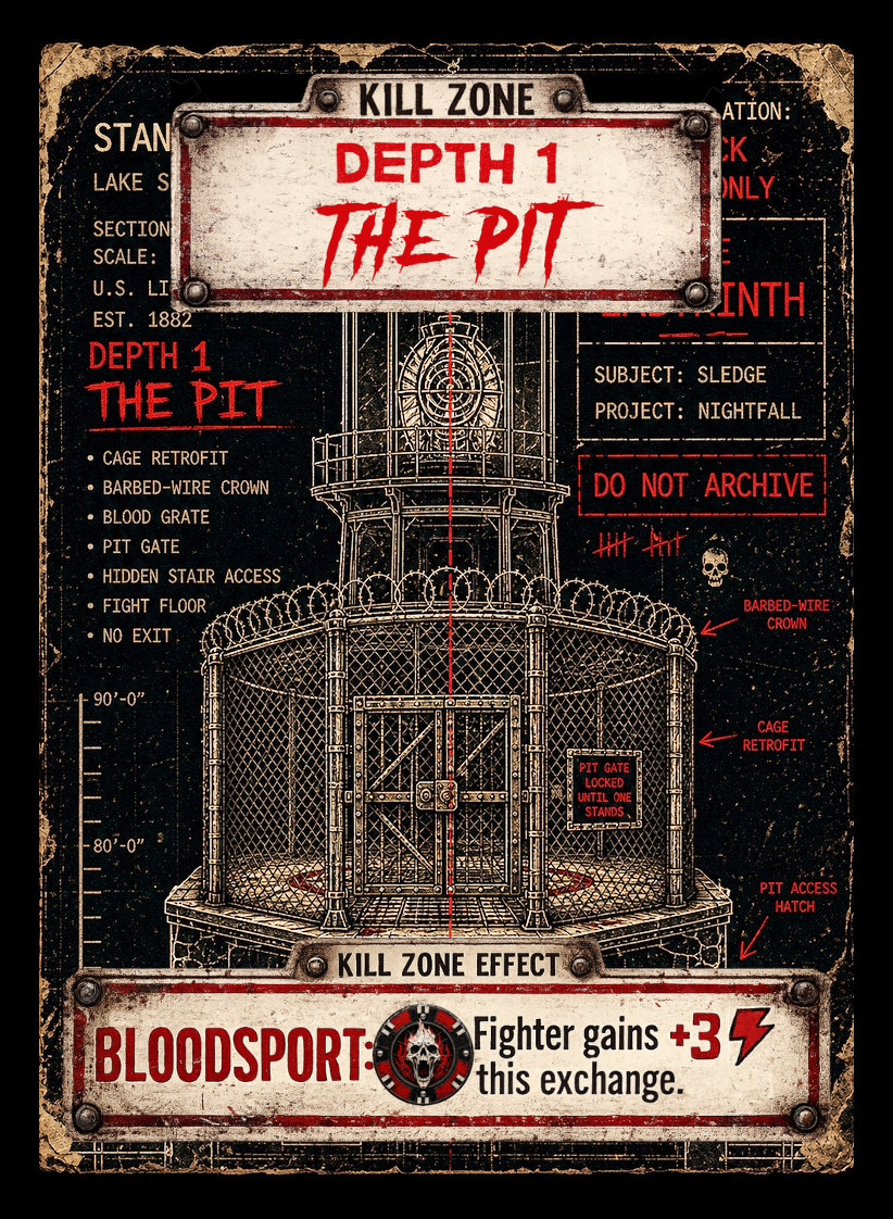 BARE-KNUCKLE BLOOD — 1 x BLOOD PACK